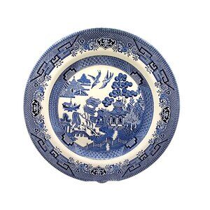 Willow Blue Johnson Brothers Earthenware 10 1/4" Dinner Plate England
